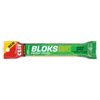 Clif Bloks Energy Chews, Green Apple, 18/Count