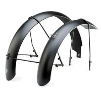 Portland Design Works Full E-Bike Fenders, Black - E-Bike 78mm