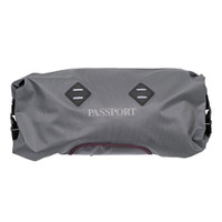 Passport Handle Bar Bag, Double Roll Ends (11L) - Gray