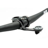 K-Edge Wahoo Max XL Combo Mount, 31.8mm, Black Anodized