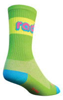 Sockguy Rad Crew Socks, 5-9, Green