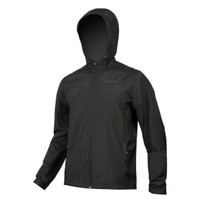 Endura Hummvee Windproof Shell Jacket, XL, Black
