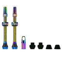 Muc-Off Tubeless Valve, 44mm, Pair - Iridescent V2