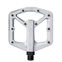 Crankbrothers Stamp 2 Small Platform Pedals, Raw Silver