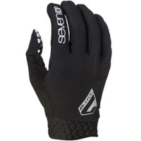 7iDP Project gloves, M, Black/White