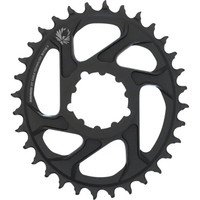SRAM X-Sync Eagle 12sp 6mm DM Oval Chainring, 32t, Black