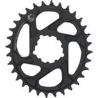 SRAM X-Sync Eagle 12sp 6mm DM Oval Chainring, 34t, Black