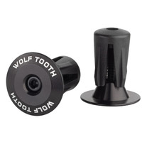 Wolf Tooth Components Alloy Bar End Plugs - Black