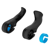 SQlab Inner Bar Ends, 411 2.0,  Black/Black