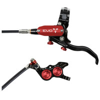 Hope Tech 4 Evo GR4 Disc Brake, Right/Rear, 74mm, Blk/Red