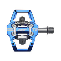 HT Pedals T2 Clipless Platform Pedals, CrMo - Royal Blue