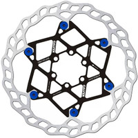 Galfer 180mm Rotor, 6-Bolt, 2.0mm, Floating, Blue  NLS