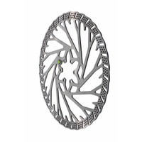 Galfer 223mm Rotor, 6-Bolt , 2.0mm, Shark, Silver