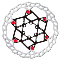 Galfer 180mm Rotor, 6-Bolt, 2.0mm, Floating, Red  NLS