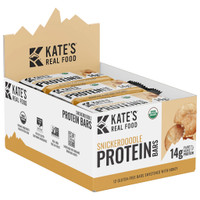 Kate's Real Food Protein Bar 2.2oz, 12/Box - Snickerdoodle