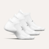 Feetures High Performance Ultra Light No Show Tab 3 Pack white sport factory