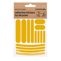 Bookman Visibility Reflective Stickers, Strips, Yellow
