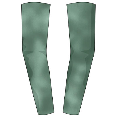 Endura Pro SL Arm Sleeve, Green Sage, L/XL