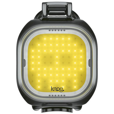 Knog Blinder Mini Light, Skull Pattern, Front  NLS