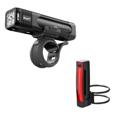 Knog Blinder 700/Plus 20 Lights, Front/Rear Set, Black