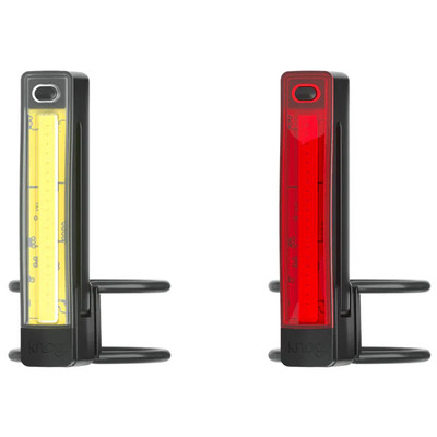 Knog Plus Lights, Front/Rear Set, Black