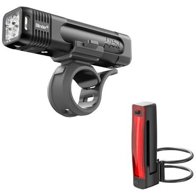 Knog Blinder 600/Plus 20 Lights, Front/Rear Set, Black NLA