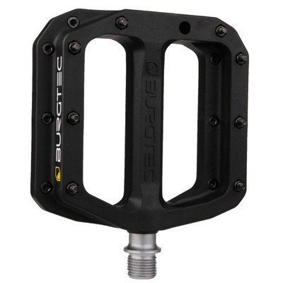 Burgtec MK4 Composite Flat Pedals, Black