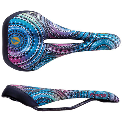 SDG Allure V2 Saddle, Lux-Alloy Rails, Surf Print