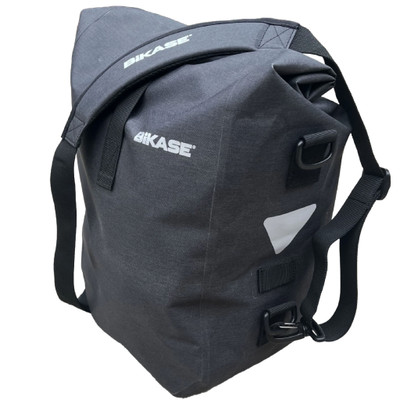 BiKASE Reggie 2 Drybag Pannier, 16L, Clip Mount, Black