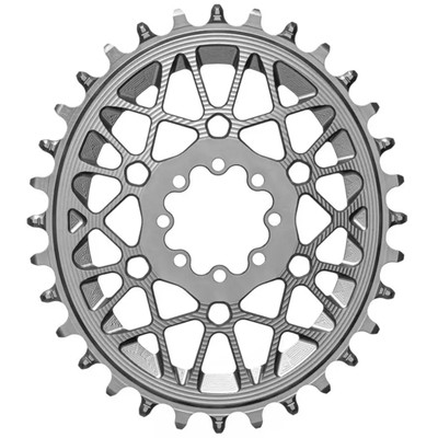 absoluteBLACK Oval SRAM T-Type DM 8-Hole Boost Chainring, 28T, Titan