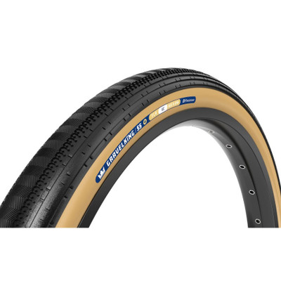 Panaracer GravelKing SS+ Tire, 700x40, TLC, Black/Brown