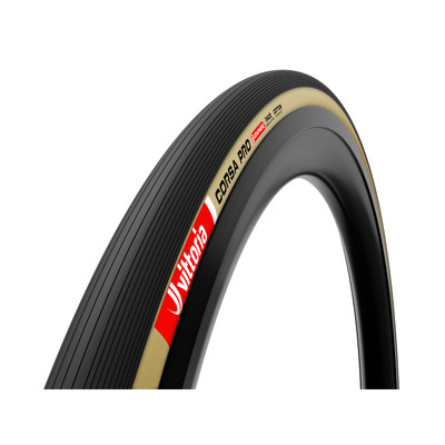Vittoria Corsa Pro 2.0 G2.0 Tire, Folding, 700x26, Tan/Black