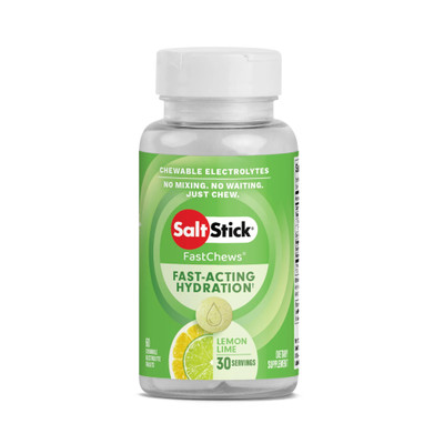 SaltStick FastChews, Lemon Lime, 60/Count