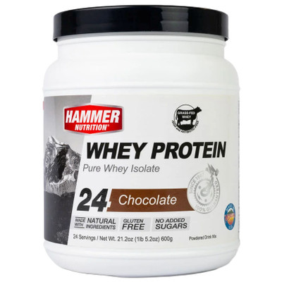 Hammer Nutrition Whey Protein Powder, Chocolate, 24 Servings