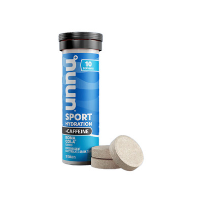 Nuun Sport Hydration + Caffeine, Kona Cola, 8/Count  NLA