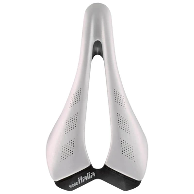 Selle Italia SLR Carbon Opal, S3, Carbon Rails, White