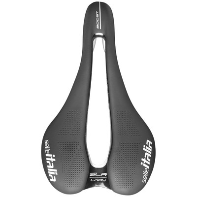 Selle Italia SLR Boost Lady SF, S3, TI316 Rails,  Black