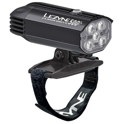 Lezyne Helmet Fusion Drive Pro 500+ Front Light, Satin Black