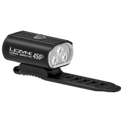 Lezyne Mini Drive 450+ Front Light, Satin Black