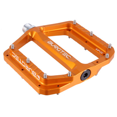 Burgtec Penthouse MK5 Pedals, CrMo, Iron Bro Orange
