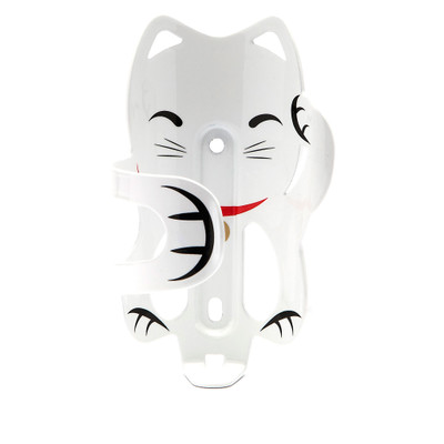 Portland Design Works Lucky Cat Cage Bottle Cage, White