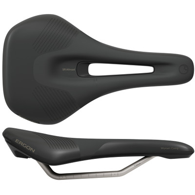 Ergon SR Allroad Comp Women's Saddle, M/L, Black