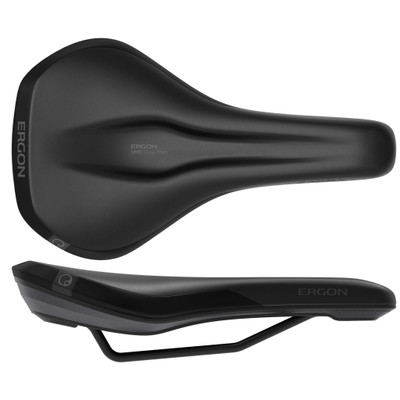 Ergon SMC Core Men's Saddle, Medium/Large, Blk/Gry