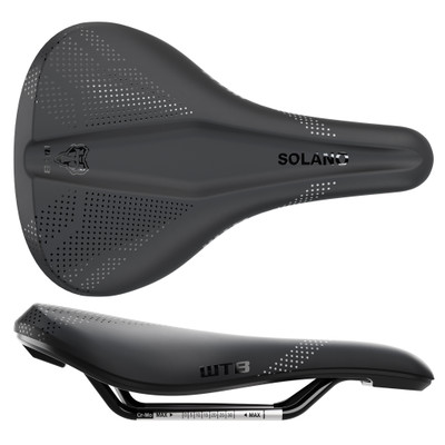 WTB Solano Wide Fusion Form Cromoly Black Saddle