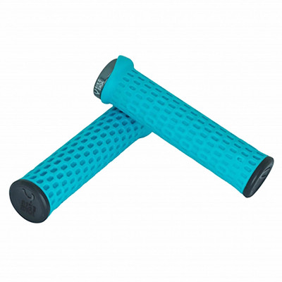 Bike Yoke Grippy Lock-On-Grip, 31mm, Blue