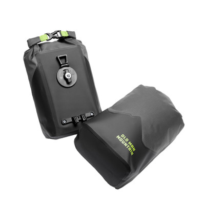 Old Man Mountain Hemlock Bag w/ FLIP Cages, 7L, Black