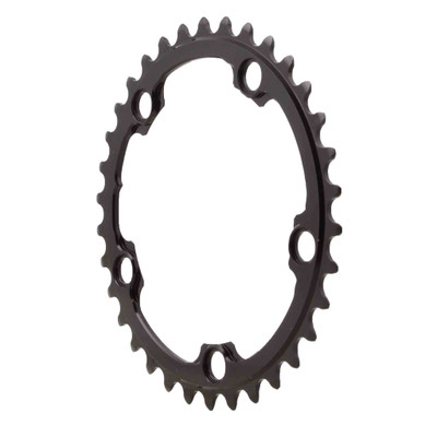 absoluteBLACK Round Chainring, 5x110BCD 34T - Black