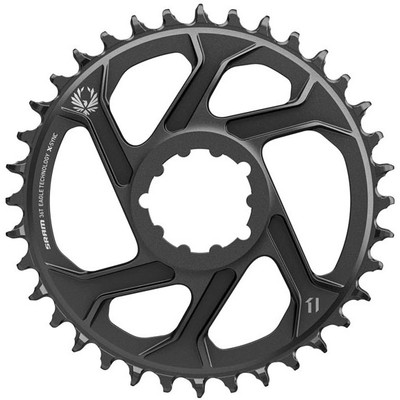 SRAM X-Sync Eagle 12sp 6mm DM Chainring, 36t, Black