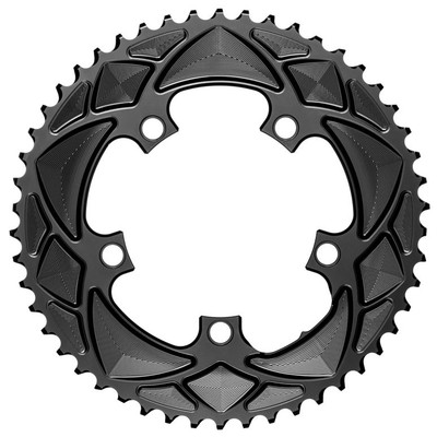 absoluteBLACK Round Chainring, 5x110BCD 50T - Black