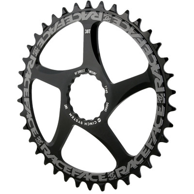Race Face Cinch Direct Mount Chainring, 38T, Black